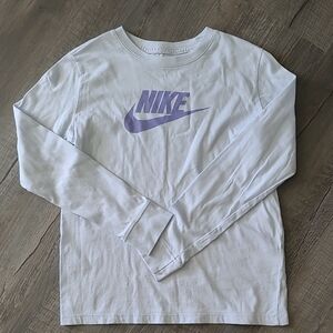 Nike Light Purple Long Sleeve Tee